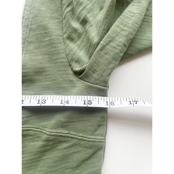 Women's Nation LTD Green Square Neck Cotton Mini Dress Size Small - Picture 5 of 9